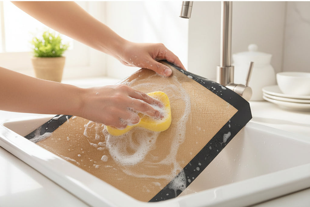Tapis de Cuisson Silicone Antiadhésif Réutilisable – Feuille de Cuisson Écologique pour Four & Pâtisserie qualité professionnelle