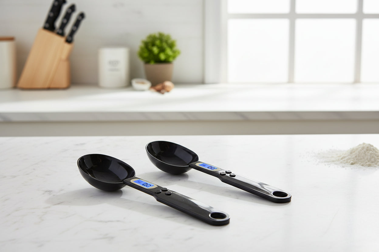 Balance de cuisine numérique électronique LCD, cuillère, balance alimentaire haute précision, farine, lait, café en poudre, mesure du poids, 0.1-500g