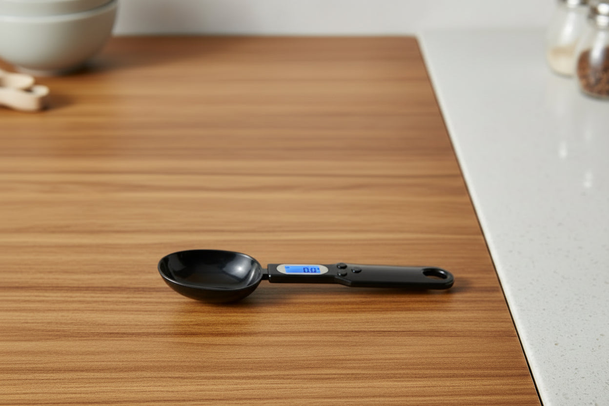 Balance de cuisine numérique électronique LCD, cuillère, balance alimentaire haute précision, farine, lait, café en poudre, mesure du poids, 0.1-500g