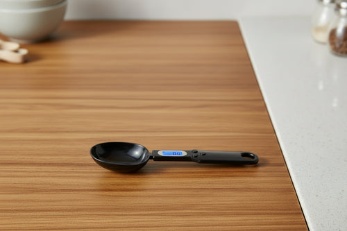 Balance de cuisine numérique électronique LCD, cuillère, balance alimentaire haute précision, farine, lait, café en poudre, mesure du poids, 0.1-500g