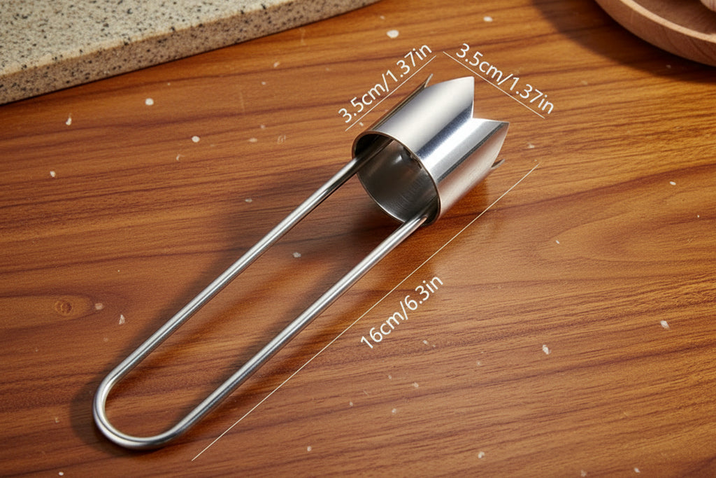 Marre d’Évider vos Fruits à la Main ? Extracteur de Noyau en Inox Rapide pour Pommes et Poivrons