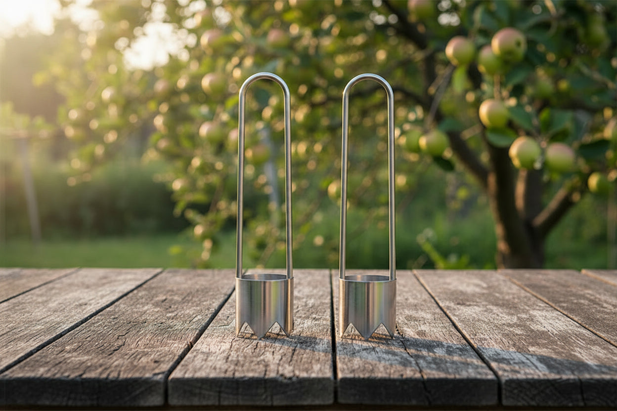 Marre d’Évider vos Fruits à la Main ? Extracteur de Noyau en Inox Rapide pour Pommes et Poivrons